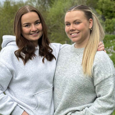 Ida Ørnes Halvorsen and Elise Gundersen