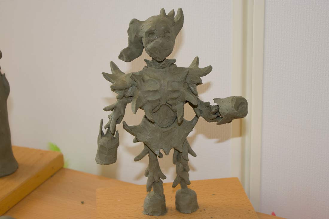 Brings 3D characters to life with clay sculpting workshop