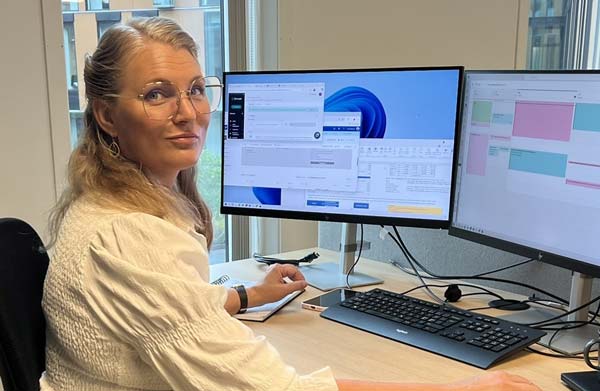 Lise Petterson, student ved digital produktledelse (nettstudier) ved Noroff.