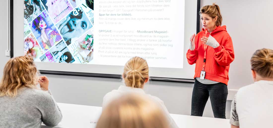 Grafisk design utdanning i Oslo, Stavanger og Kristiansand